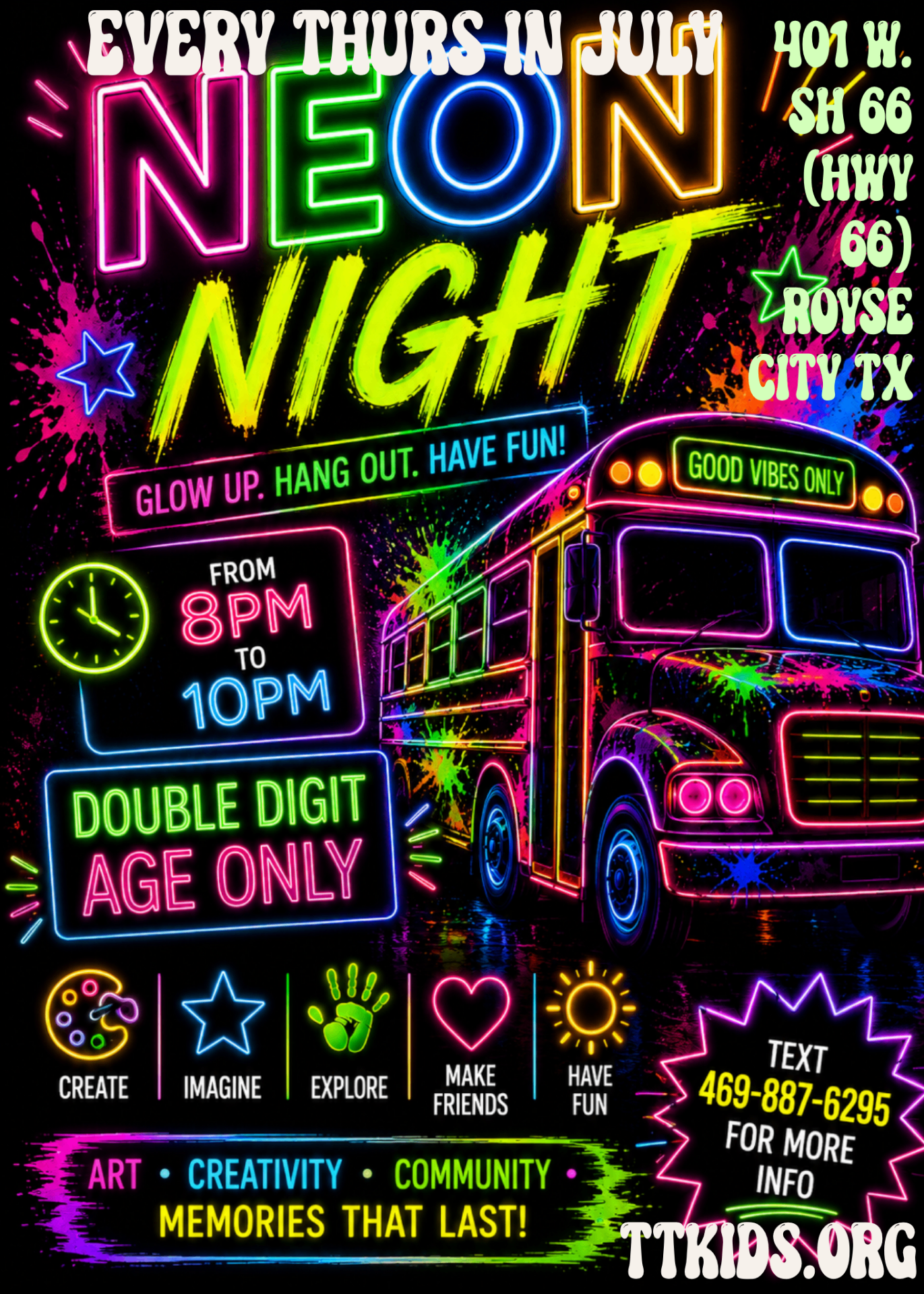 Neon Nights & Camp Palooza