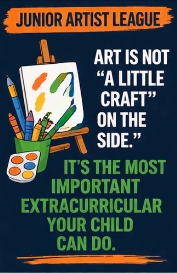 Art is not 'a little craft' on the side. It's the most important extracurricular your child can do.